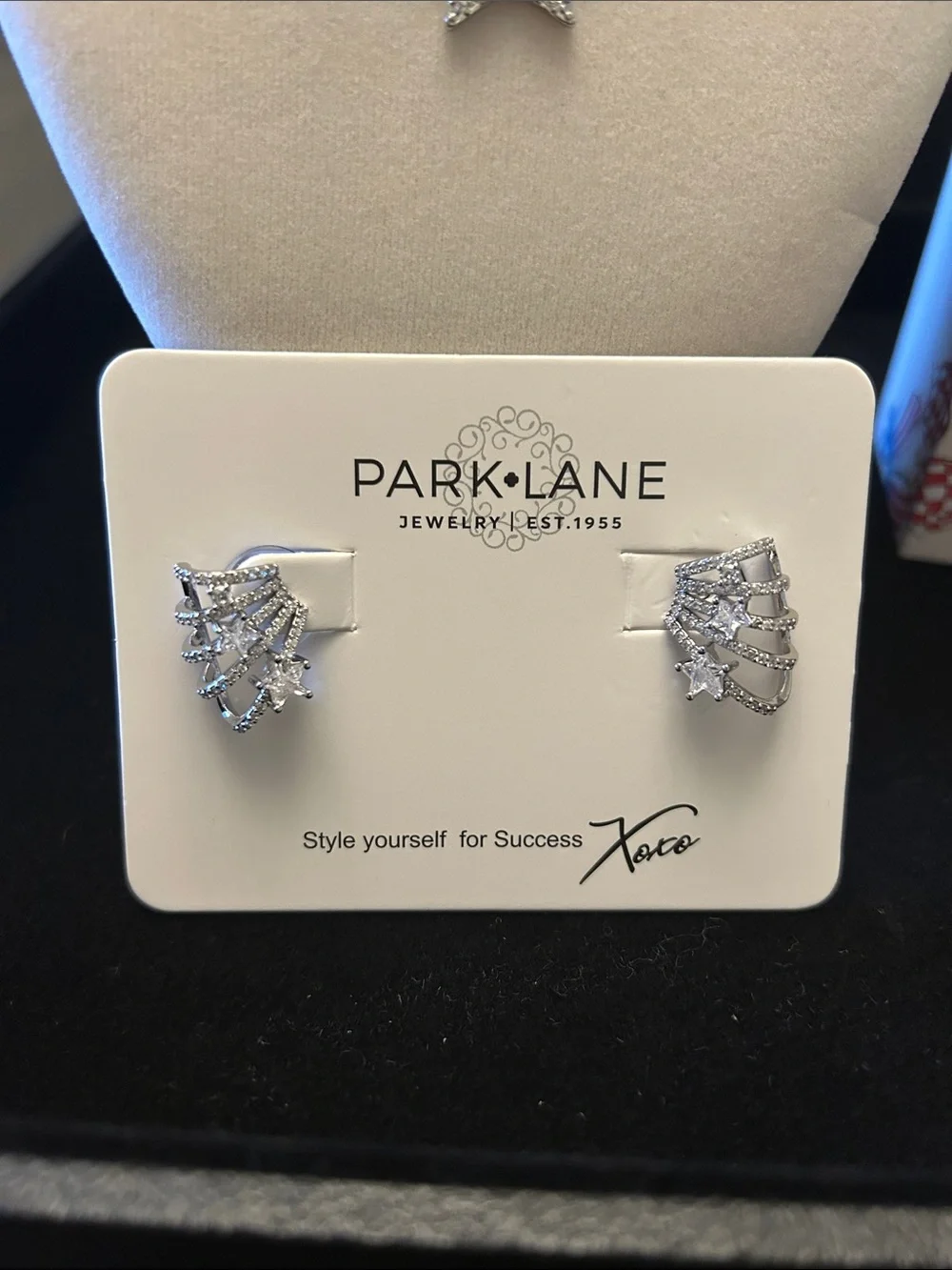 Park Lane Silver Star Trio Necklace with Matching Earrings and Bracelet